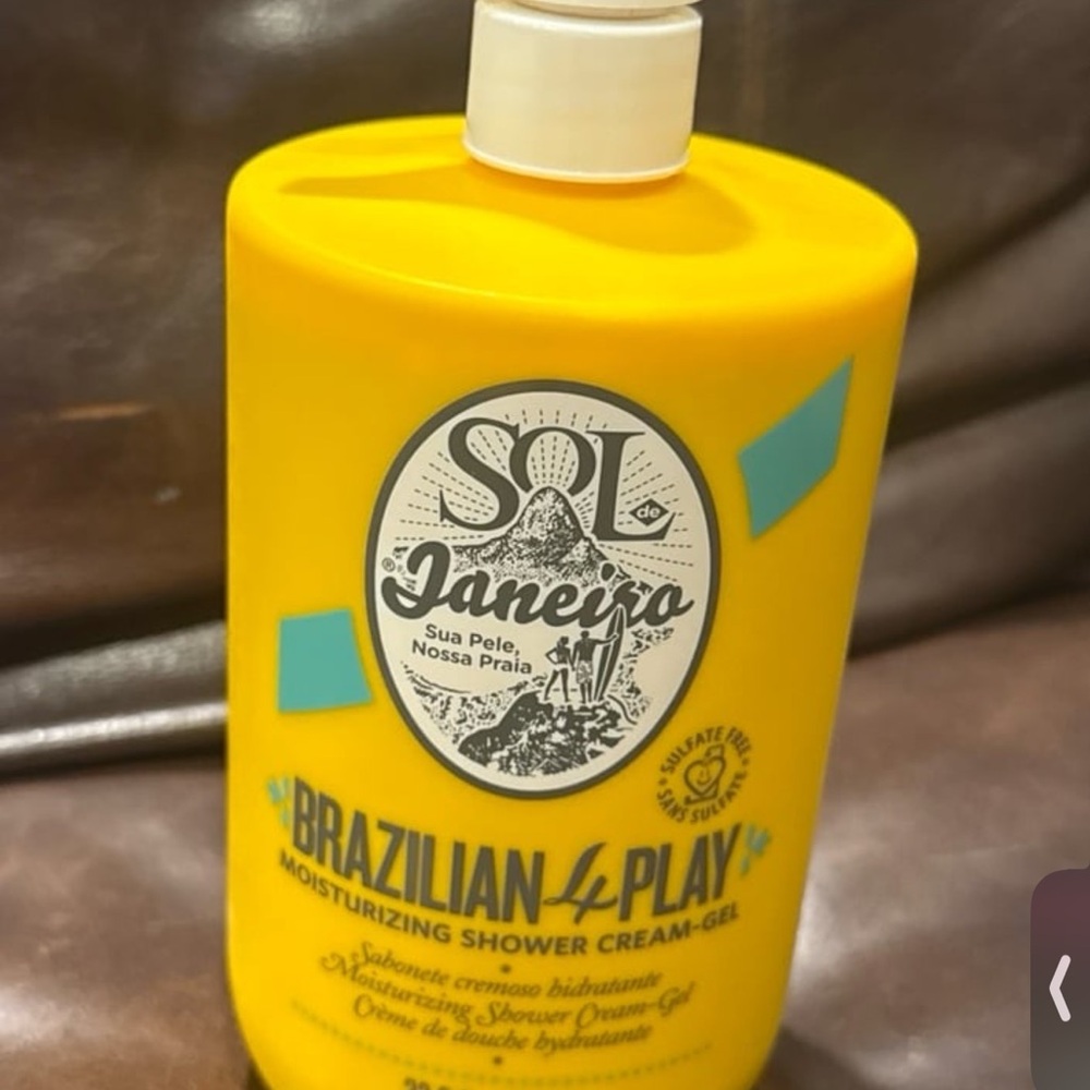 Sol de Janeiro Brazilian 4 Play Moisturizing Shower Cream-Gel - Bright Yellow
